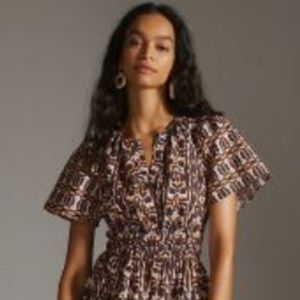 Anthropologie Somerset Maxi Dress - XS